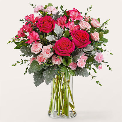 Tickled Pink Bouquet –  Mongis Luxe Creations Llc, Old Bridge NJ