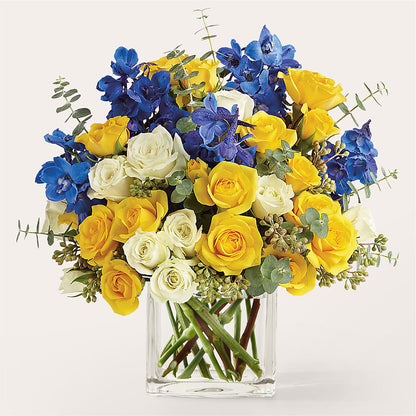 Sparkling Citrine Bouquet –  Mongis Luxe Creations Llc, Old Bridge NJ