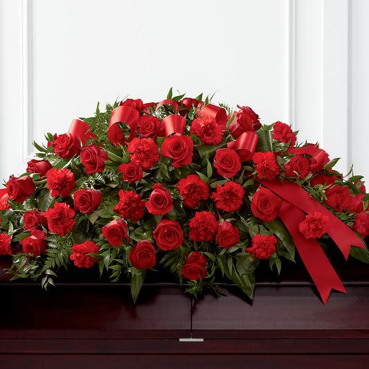 Tribute of Life Casket Spray –  Mongis Luxe Creations Llc, Old Bridge NJ