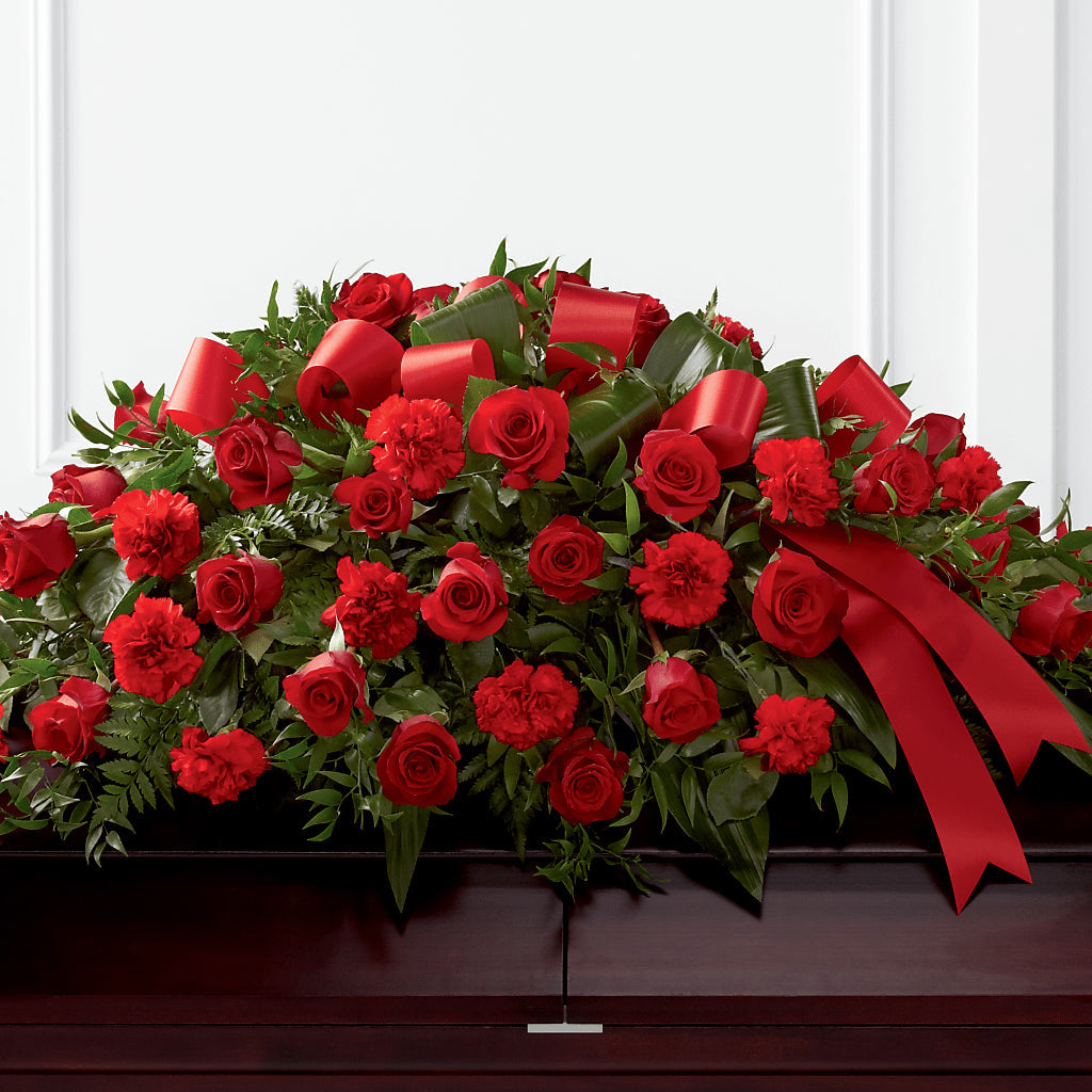 Tribute of Life Casket Spray –  Mongis Luxe Creations Llc, Old Bridge NJ