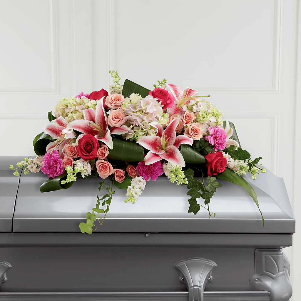 Splendid Grace Casket Spray –  Mongis Luxe Creations Llc, Old Bridge NJ