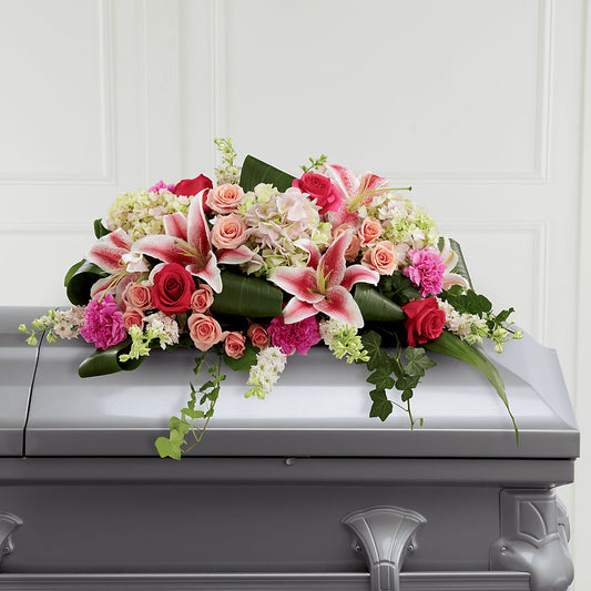 Splendid Grace Casket Spray –  Mongis Luxe Creations Llc, Old Bridge NJ