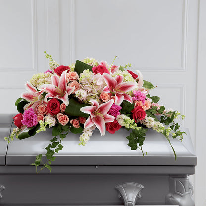 Splendid Grace Casket Spray –  Mongis Luxe Creations Llc, Old Bridge NJ