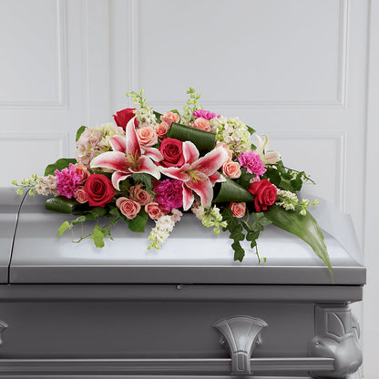 Splendid Grace Casket Spray –  Mongis Luxe Creations Llc, Old Bridge NJ