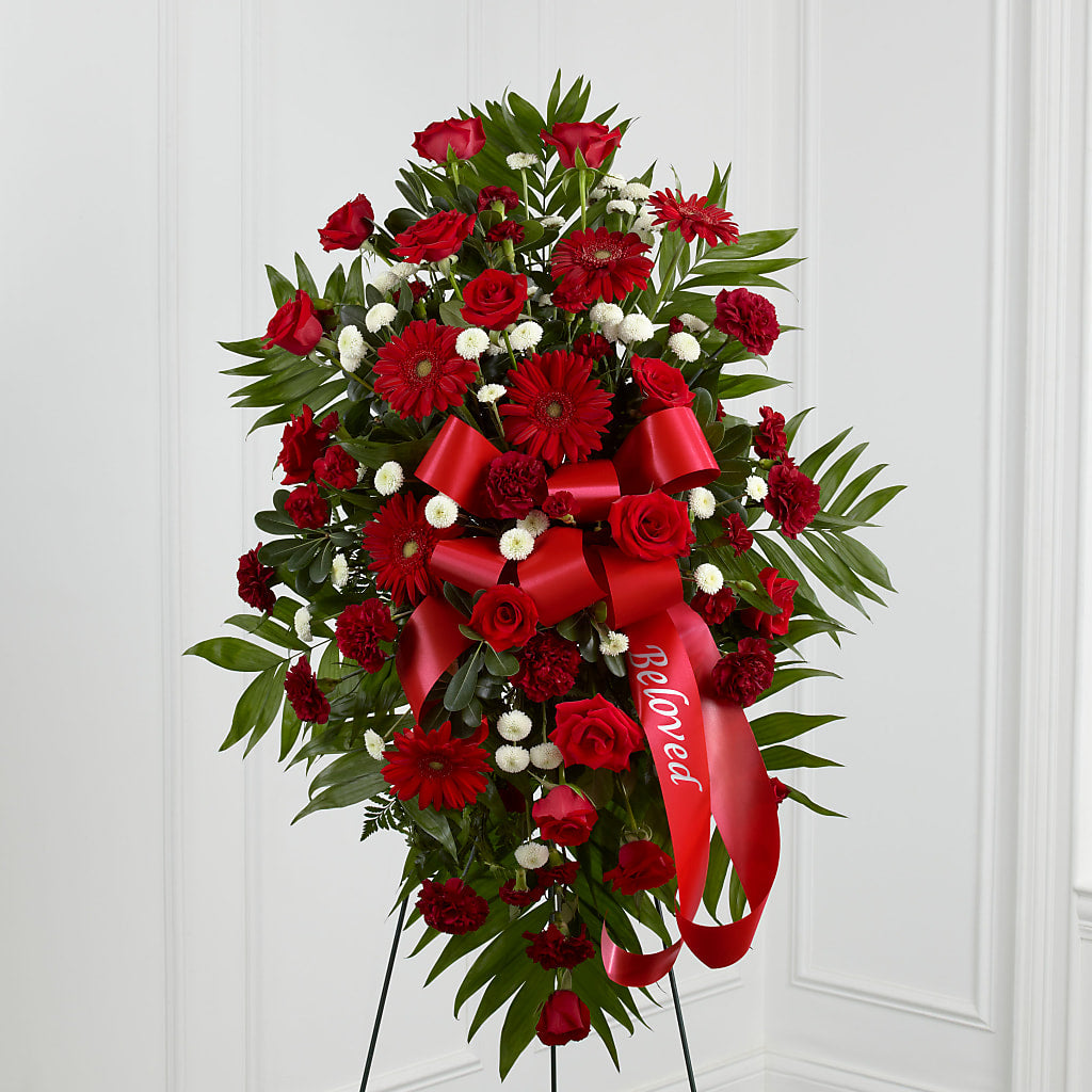 Treasured Memories Standing Spray –  Mongis Luxe Creations Llc, Old Bridge NJ