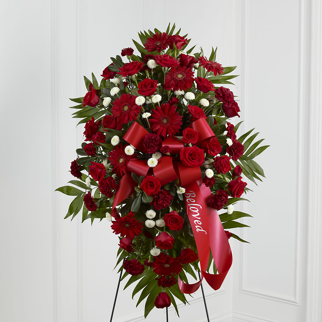 Treasured Memories Standing Spray –  Mongis Luxe Creations Llc, Old Bridge NJ