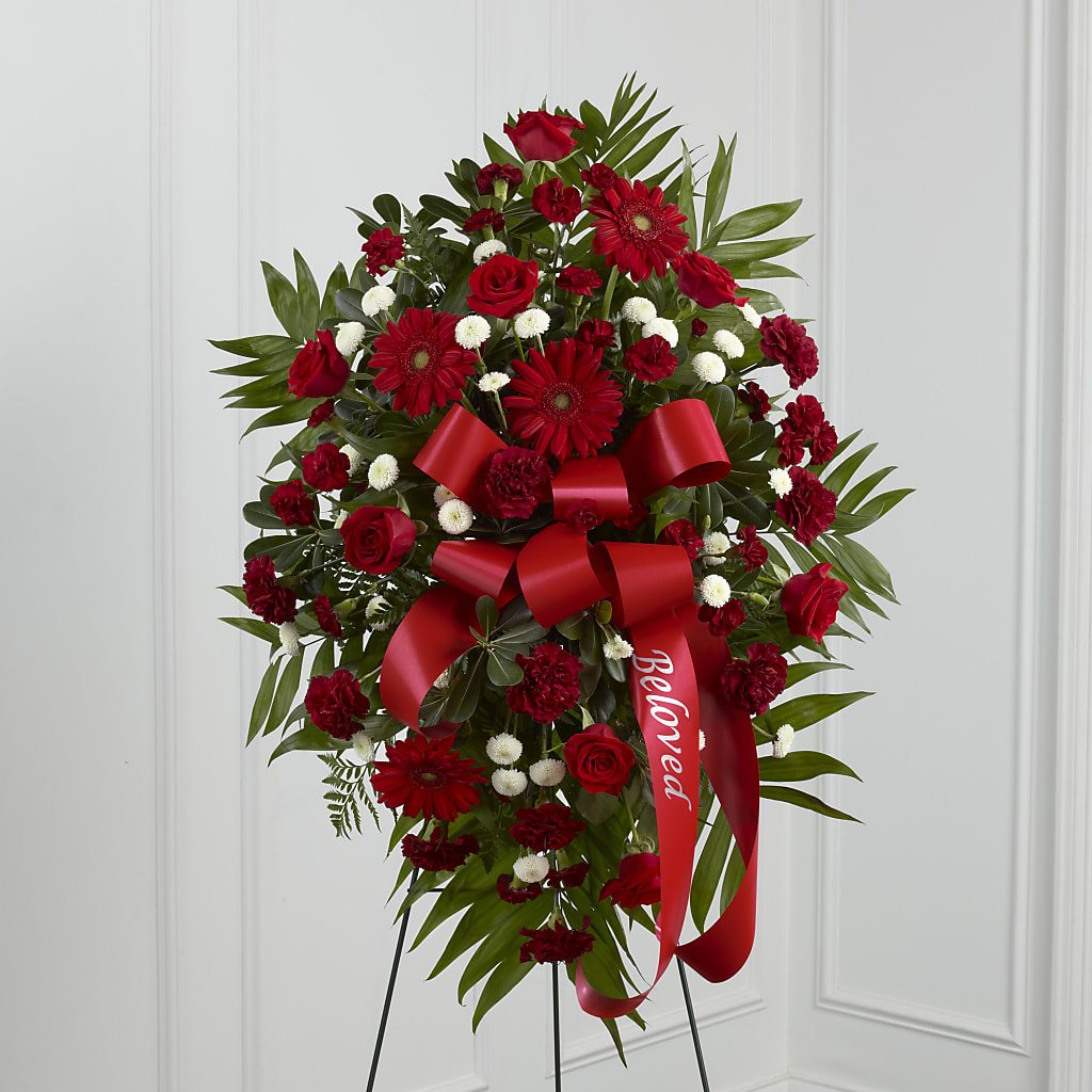 Treasured Memories Standing Spray –  Mongis Luxe Creations Llc, Old Bridge NJ