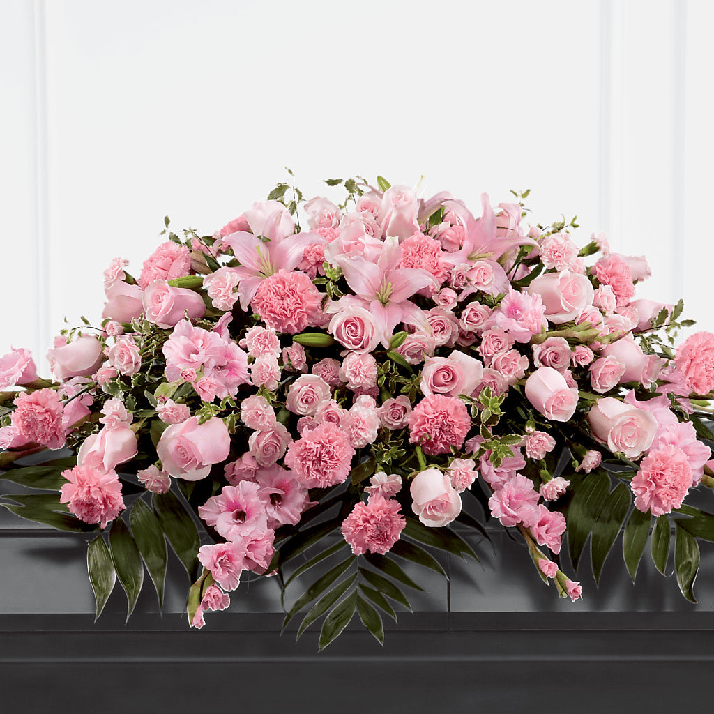 Garden of Comfort Casket Spray (Standard) –  Mongis Luxe Creations Llc, Old Bridge NJ