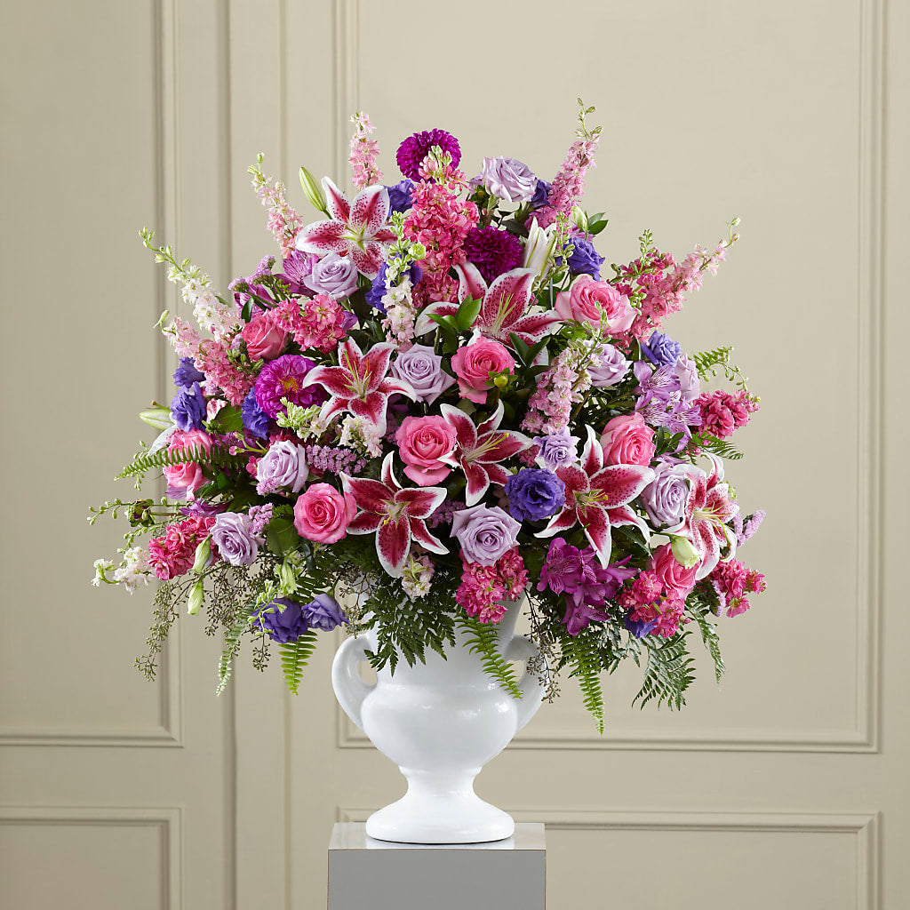 Peaceful Tribute Arrangement –  Mongis Luxe Creations Llc, Old Bridge NJ