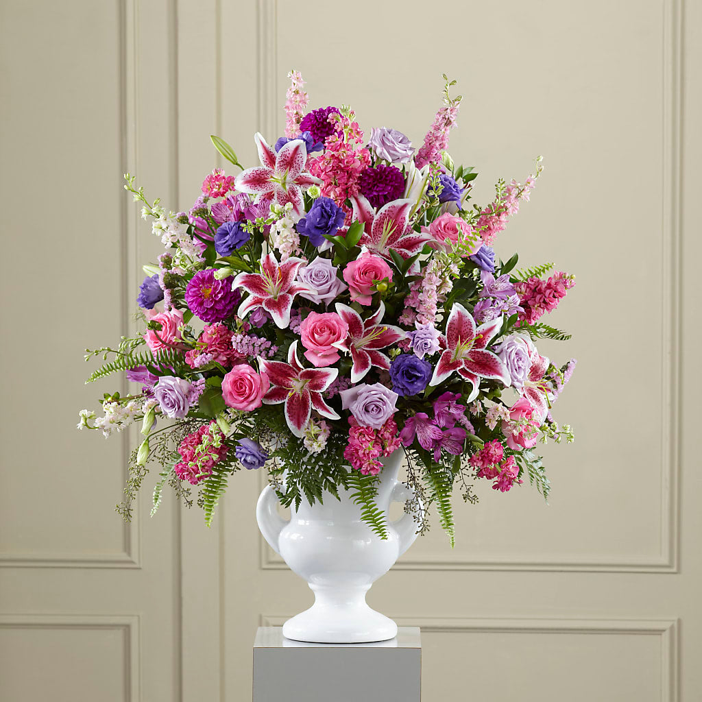 Peaceful Tribute Arrangement –  Mongis Luxe Creations Llc, Old Bridge NJ