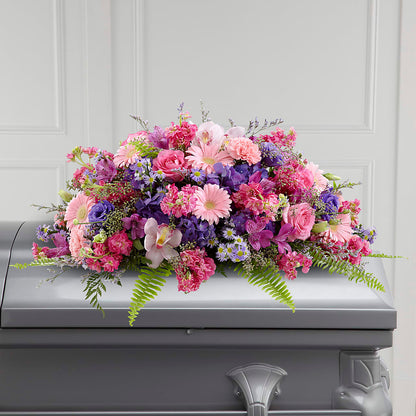 Glorious Garden Casket Spray –  Mongis Luxe Creations Llc, Old Bridge NJ
