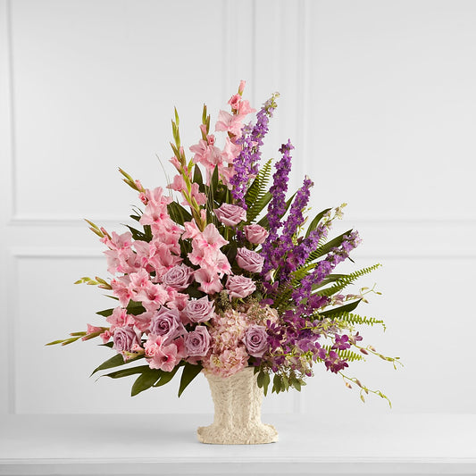 Flowing Garden Arrangement –  Mongis Luxe Creations Llc, Old Bridge NJ