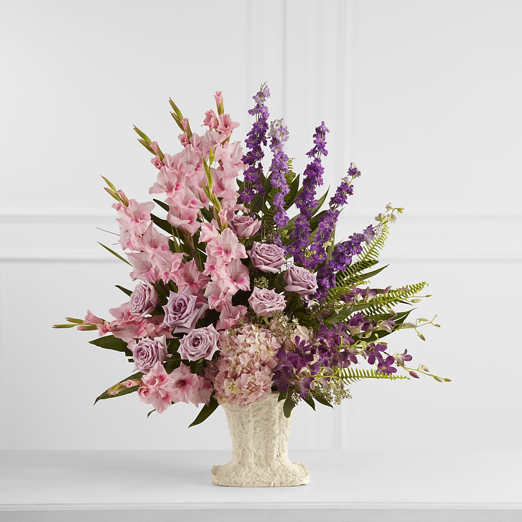 Flowing Garden Arrangement –  Mongis Luxe Creations Llc, Old Bridge NJ