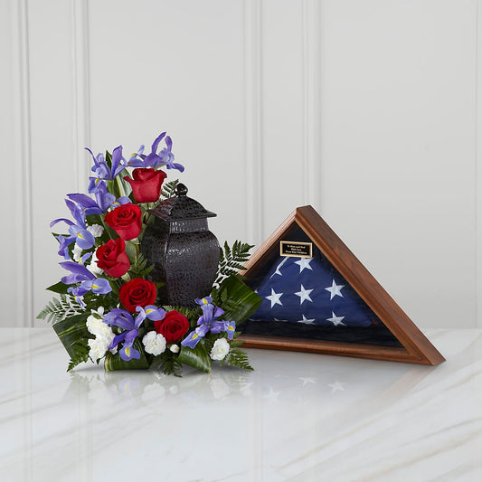 Patriotic Tribute Arrangement –  Mongis Luxe Creations Llc, Old Bridge NJ