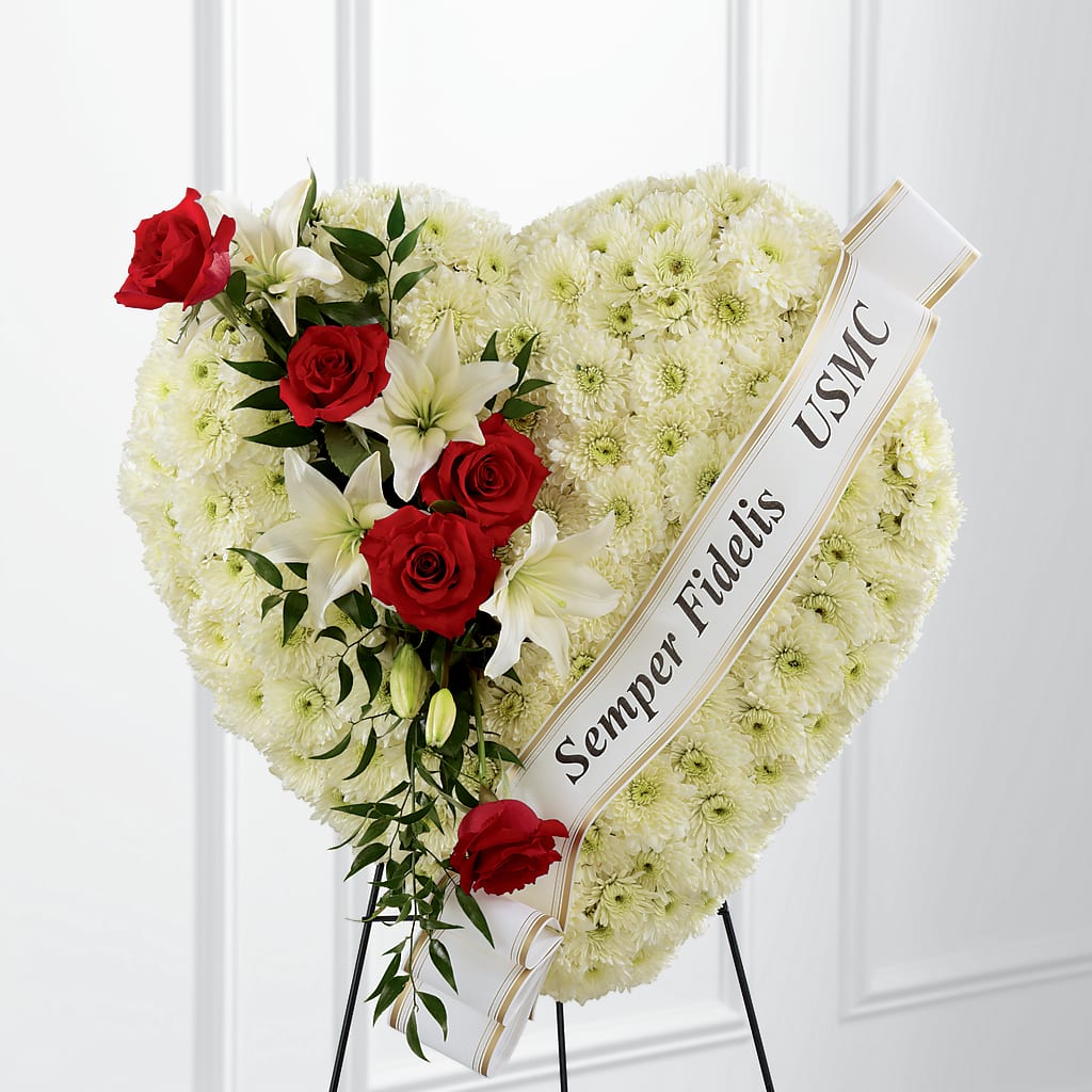 Heartfelt Hero Standing Heart –  Mongis Luxe Creations Llc, Old Bridge NJ