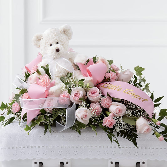 Touch of Sympathy Casket Spray –  Mongis Luxe Creations Llc, Old Bridge NJ