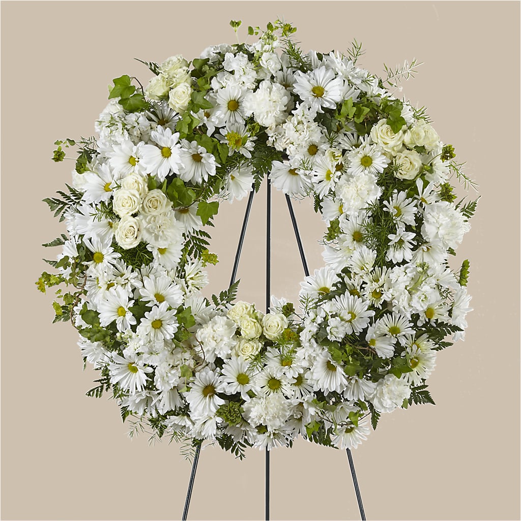 Faithful Wishes Wreath –  Mongis Luxe Creations Llc, Old Bridge NJ