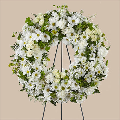 Faithful Wishes Wreath –  Mongis Luxe Creations Llc, Old Bridge NJ