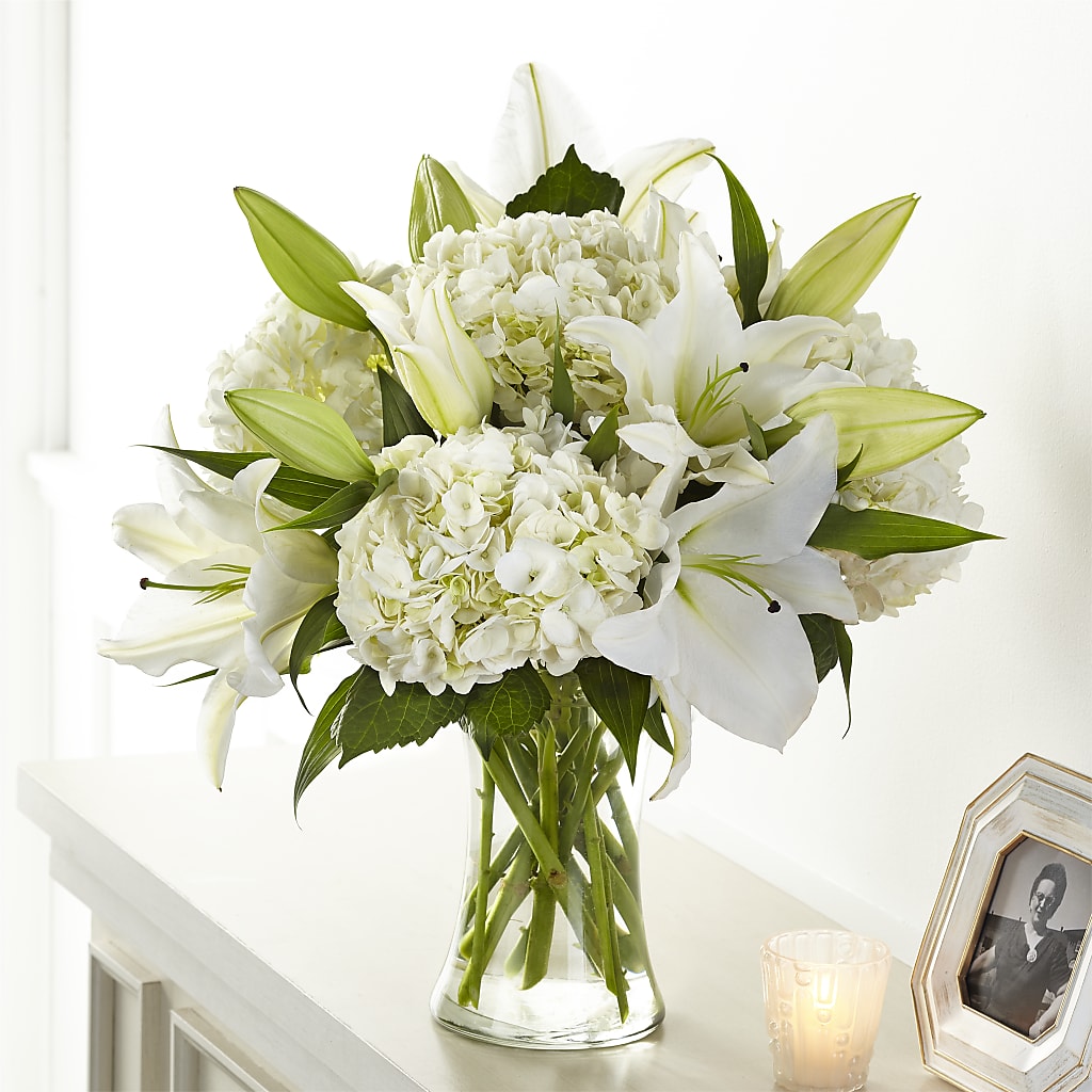 Compassionate Lily Bouquet –  Mongis Luxe Creations Llc, Old Bridge NJ