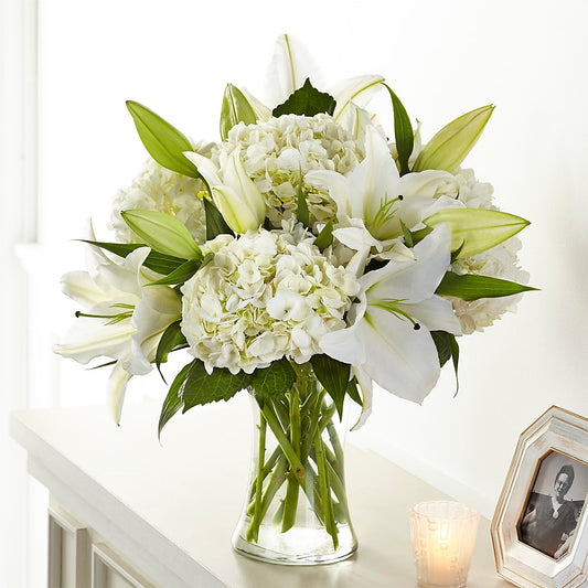Compassionate Lily Bouquet –  Mongis Luxe Creations Llc, Old Bridge NJ