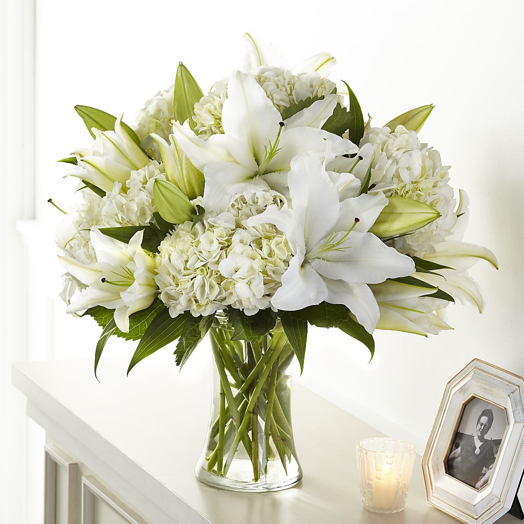 Compassionate Lily Bouquet –  Mongis Luxe Creations Llc, Old Bridge NJ