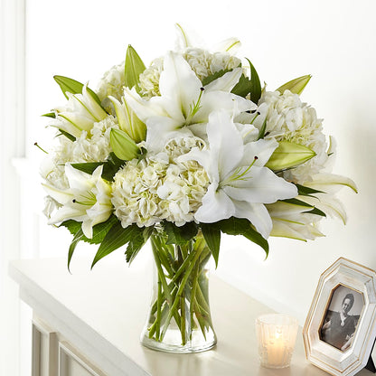 Compassionate Lily Bouquet –  Mongis Luxe Creations Llc, Old Bridge NJ