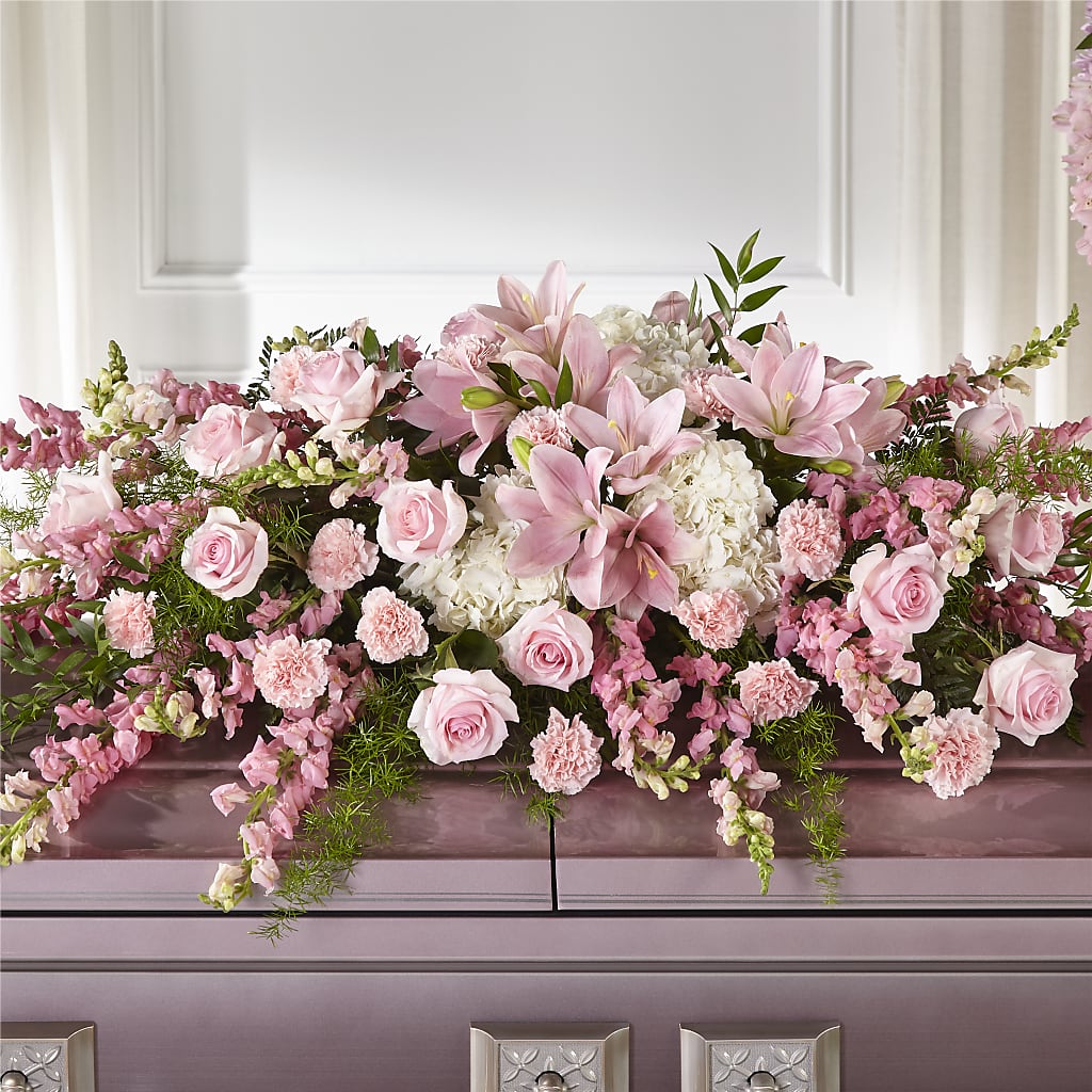 Life & Remembrance Casket Spray –  Mongis Luxe Creations Llc, Old Bridge NJ