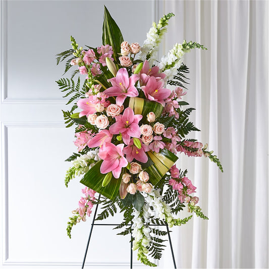 Elegant Embrace Standing Spray –  Mongis Luxe Creations Llc, Old Bridge NJ
