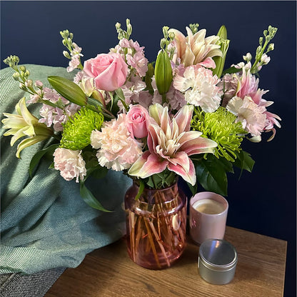 Pretty in Pink Bouquet –  Mongis Luxe Creations Llc, Old Bridge NJ