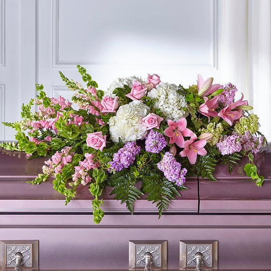 Life's Gratitude Casket Spray –  Mongis Luxe Creations Llc, Old Bridge NJ