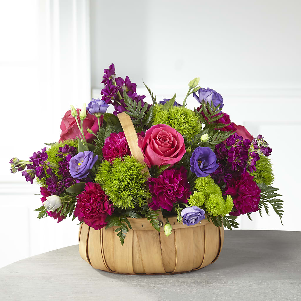 Serene Sanctuary Basket –  Mongis Luxe Creations Llc, Old Bridge NJ