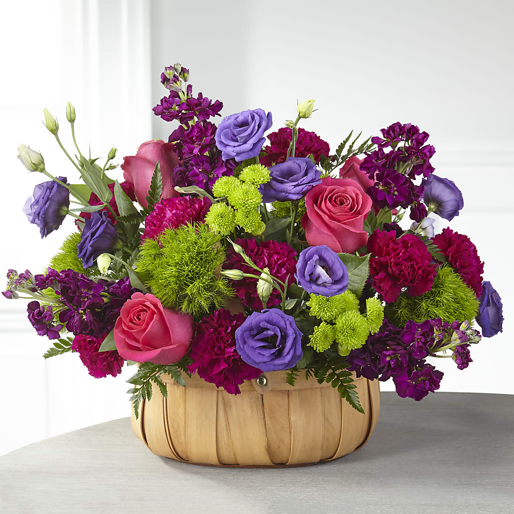 Serene Sanctuary Basket –  Mongis Luxe Creations Llc, Old Bridge NJ