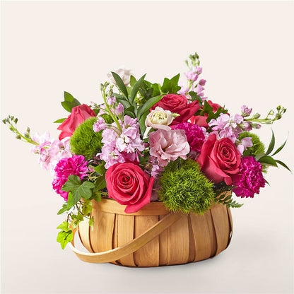 Radiance in Bloom Basket –  Mongis Luxe Creations Llc, Old Bridge NJ