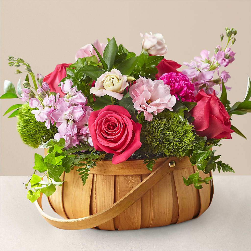 Radiance in Bloom Basket –  Mongis Luxe Creations Llc, Old Bridge NJ