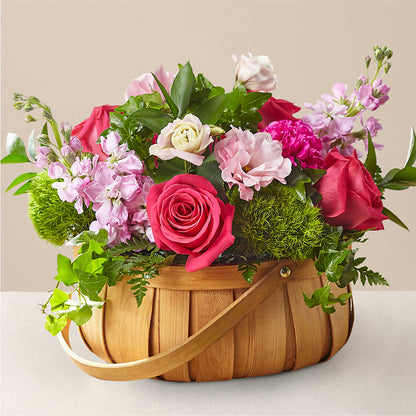 Radiance in Bloom Basket –  Mongis Luxe Creations Llc, Old Bridge NJ
