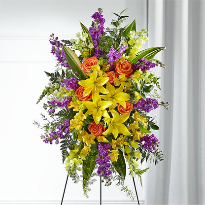 Thoughtful Prayers Standing Spray –  Mongis Luxe Creations Llc, Old Bridge NJ