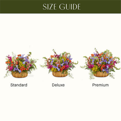 Garden of Life Basket –  Mongis Luxe Creations Llc, Old Bridge NJ