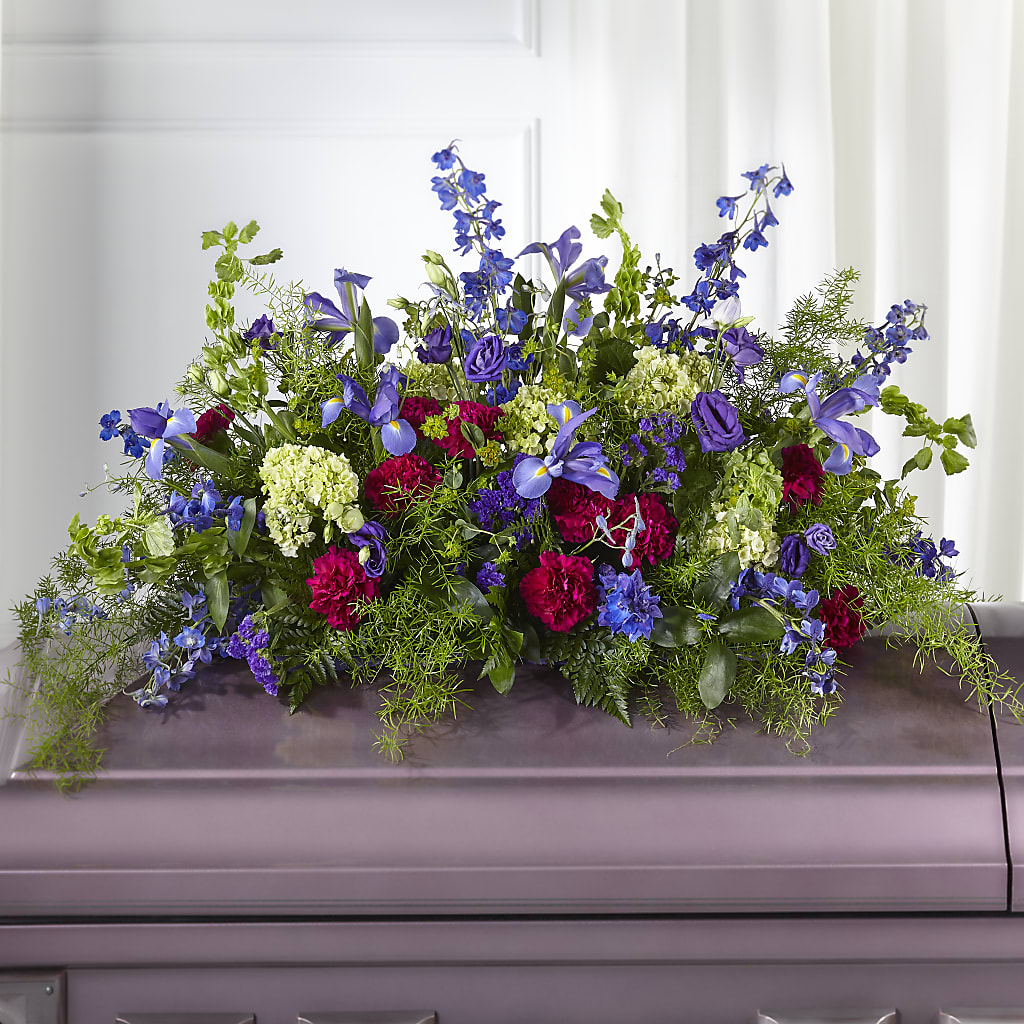 Always Treasured Casket Spray –  Mongis Luxe Creations Llc, Old Bridge NJ