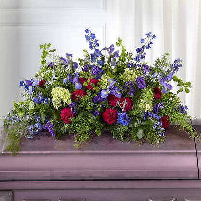 Always Treasured Casket Spray –  Mongis Luxe Creations Llc, Old Bridge NJ