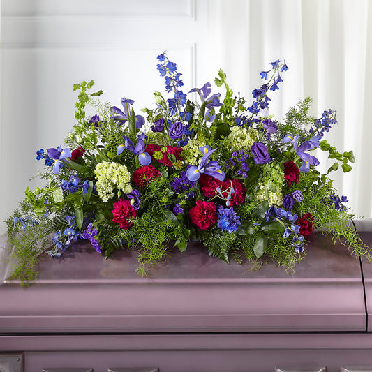Always Treasured Casket Spray –  Mongis Luxe Creations Llc, Old Bridge NJ