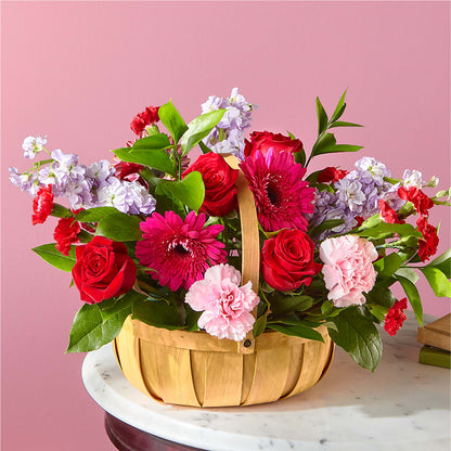 Pink Picnic Basket –  Mongis Luxe Creations Llc, Old Bridge NJ