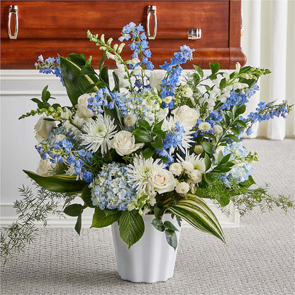 Everlasting Memories Floor Basket –  Mongis Luxe Creations Llc, Old Bridge NJ