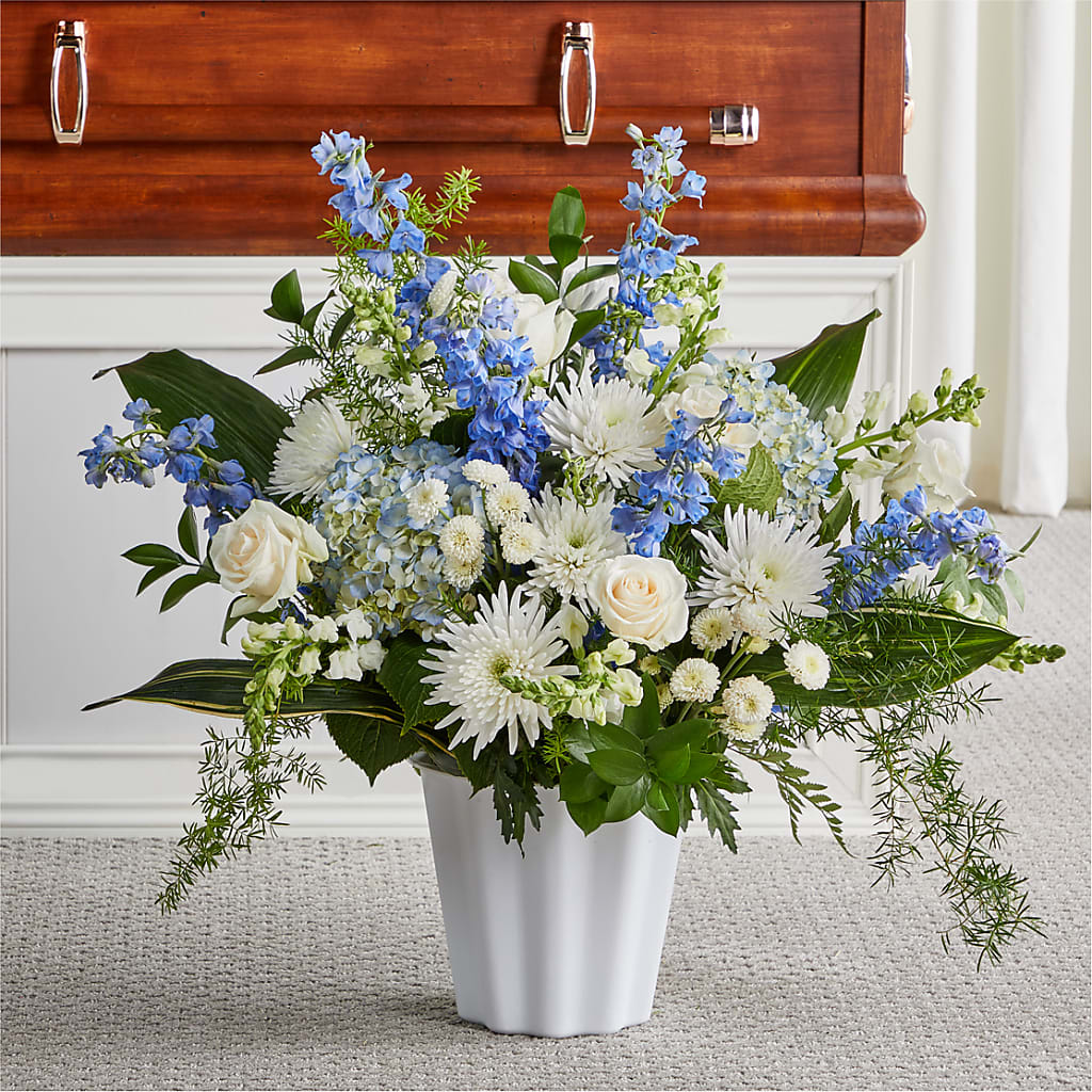 Everlasting Memories Floor Basket –  Mongis Luxe Creations Llc, Old Bridge NJ