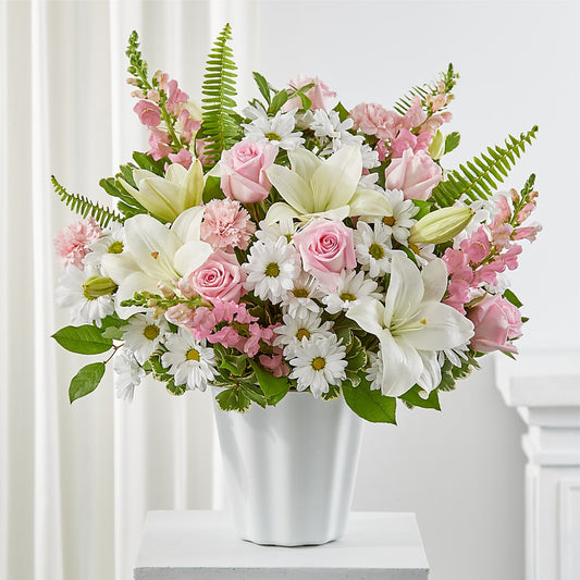 Soft Touch Tabletop Basket –  Mongis Luxe Creations Llc, Old Bridge NJ