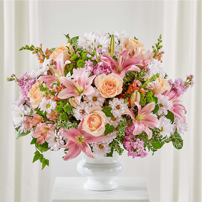 Heartfelt Gesture Urn Arrangement –  Mongis Luxe Creations Llc, Old Bridge NJ