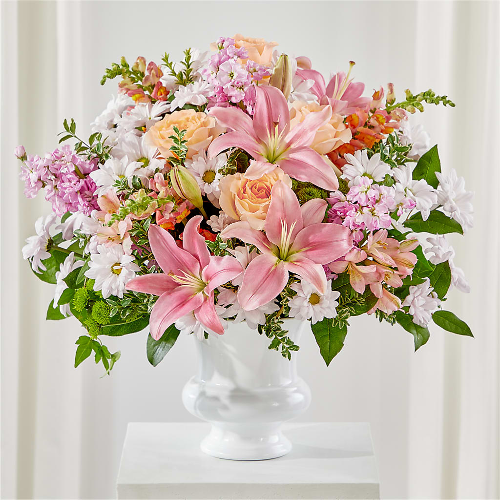 Heartfelt Gesture Urn Arrangement –  Mongis Luxe Creations Llc, Old Bridge NJ