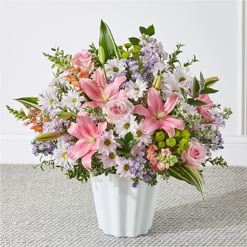 Abundant Compassion Floor Basket –  Mongis Luxe Creations Llc, Old Bridge NJ