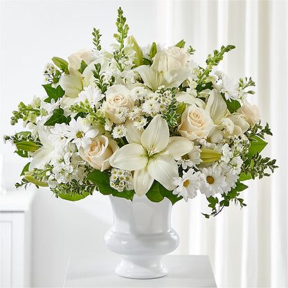 Uplifting Urn Arrangement –  Mongis Luxe Creations Llc, Old Bridge NJ