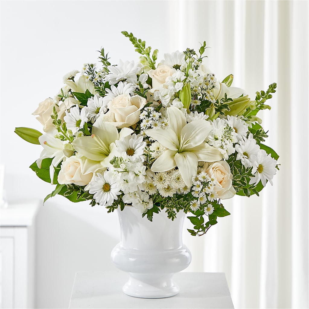 Uplifting Urn Arrangement –  Mongis Luxe Creations Llc, Old Bridge NJ