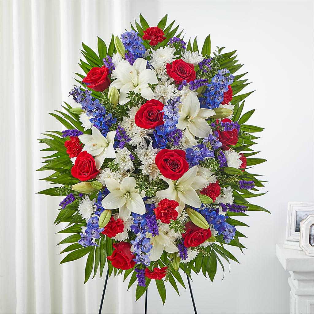 Cherished Service Standing Spray –  Mongis Luxe Creations Llc, Old Bridge NJ